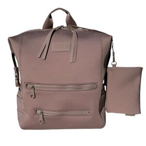Dagne Dover Large Indi Dune Neoprene Diaper Backpack W/ Pouch Attached Women’s
